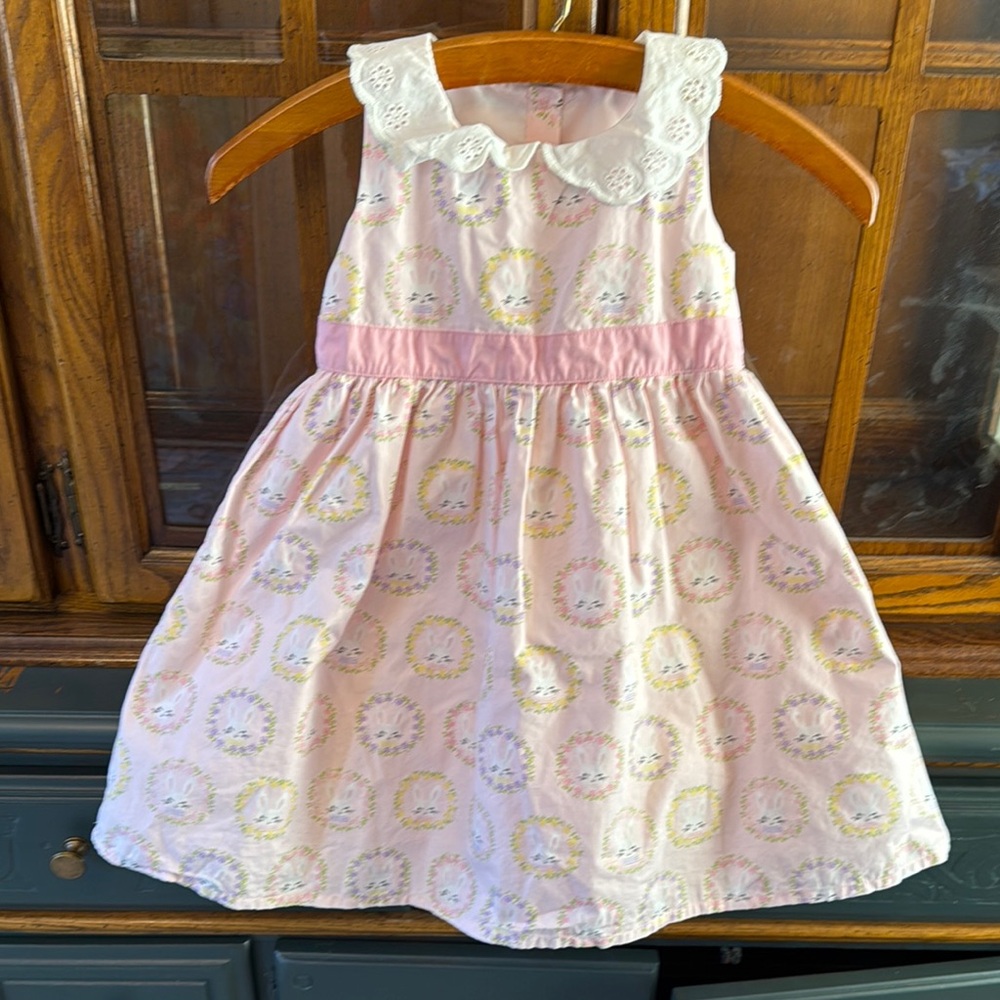 Gymboree Pink Easter Bunny Dress